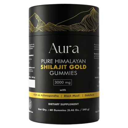Aura Shilajit - Incrementa tu energía masculina