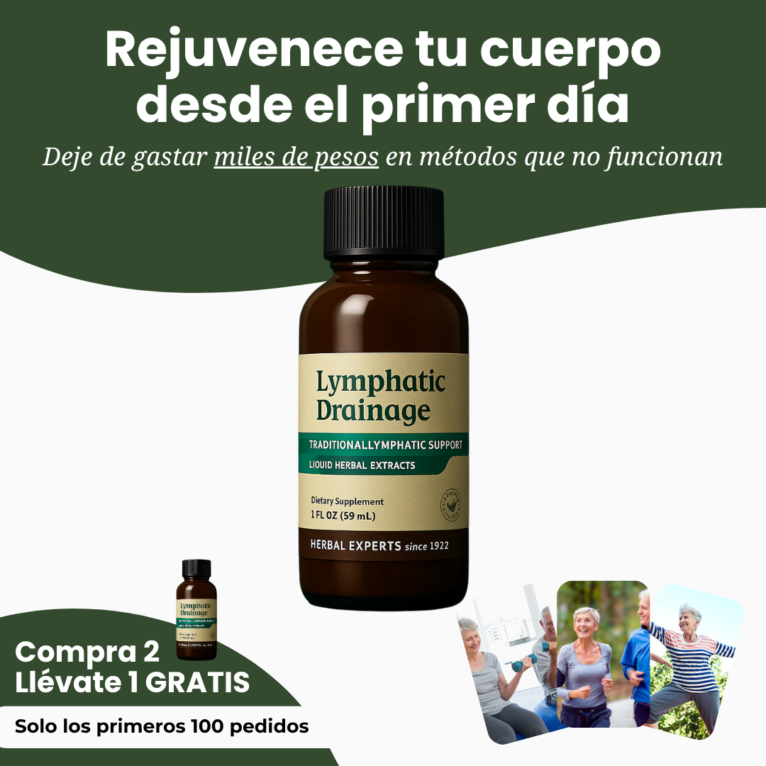 Aura Lymphatic Drops - Rejuvenece tu cuerpo desde dentro