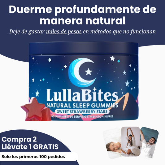 LullaBites Gomitas - Descansa profundamente cada día